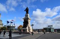 Spaziergang zum Château Frontenac - Samuel de Champlain