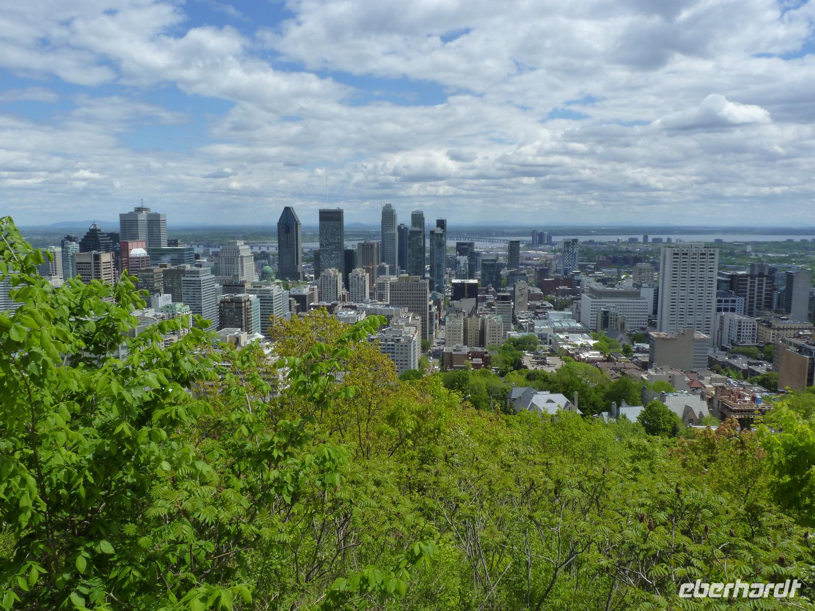 001 Montreal - Blick vom Mont Royal