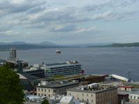 018 Quebec - Blick auf den St. Lorenz-Strom