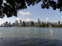 234 Vancouver Skyline vom Stanley Park aus
