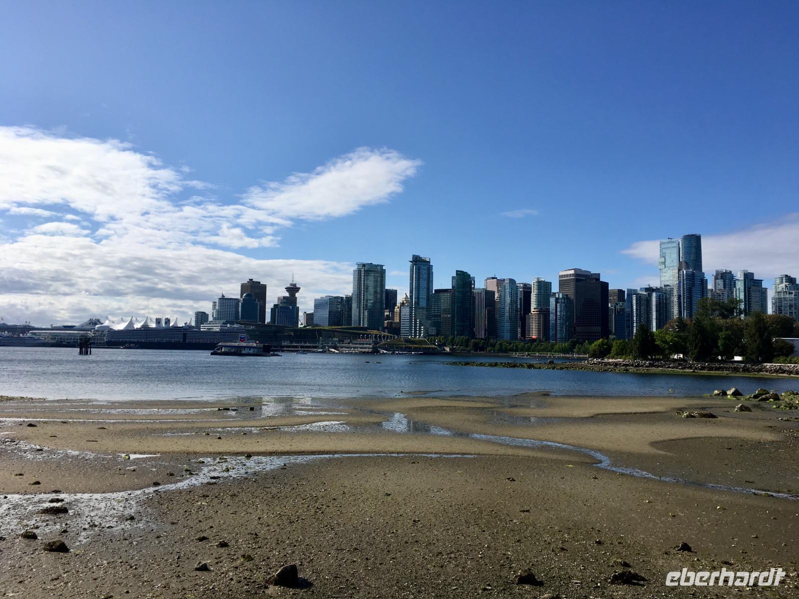 Vancouver bei Ebbe