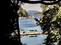 Schoene Aussicht auf Brentwood Bay
