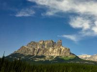 Castle Mountain in den Rockies