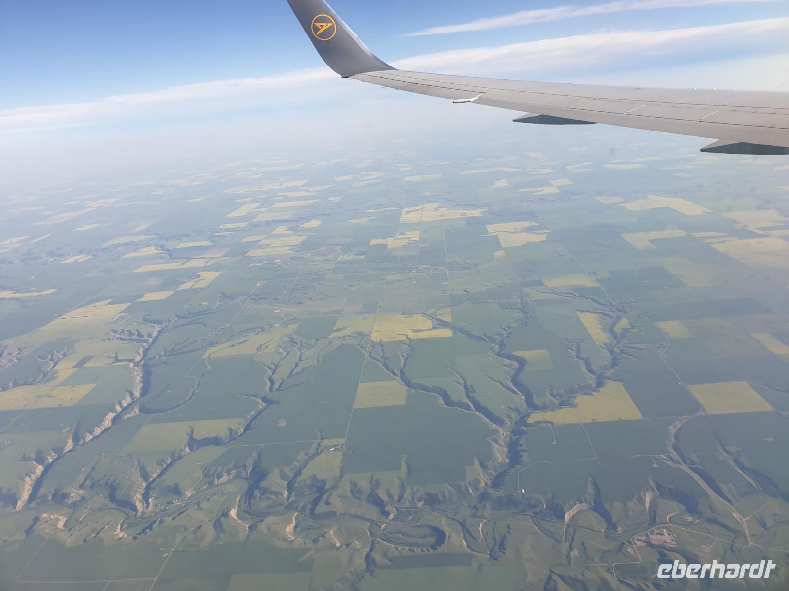 1. Tag Flug nach Calgary