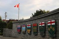 Kanadische Wappen in Victoria