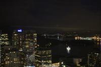 Blick auf Vancouver bei Nacht