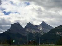 Die drei Schwestern bei Canmore