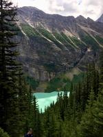 Sicht auf Lake Luise