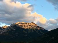 Morgengruss vom Zimmer in Banff aus