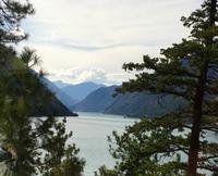 Seton Lake auf der Duffy Lake Road