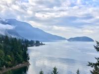 Auf der Hwy 99 nach Vancouver - Lions Bay