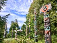 Der Totem Park in Stanley Park Vancouver