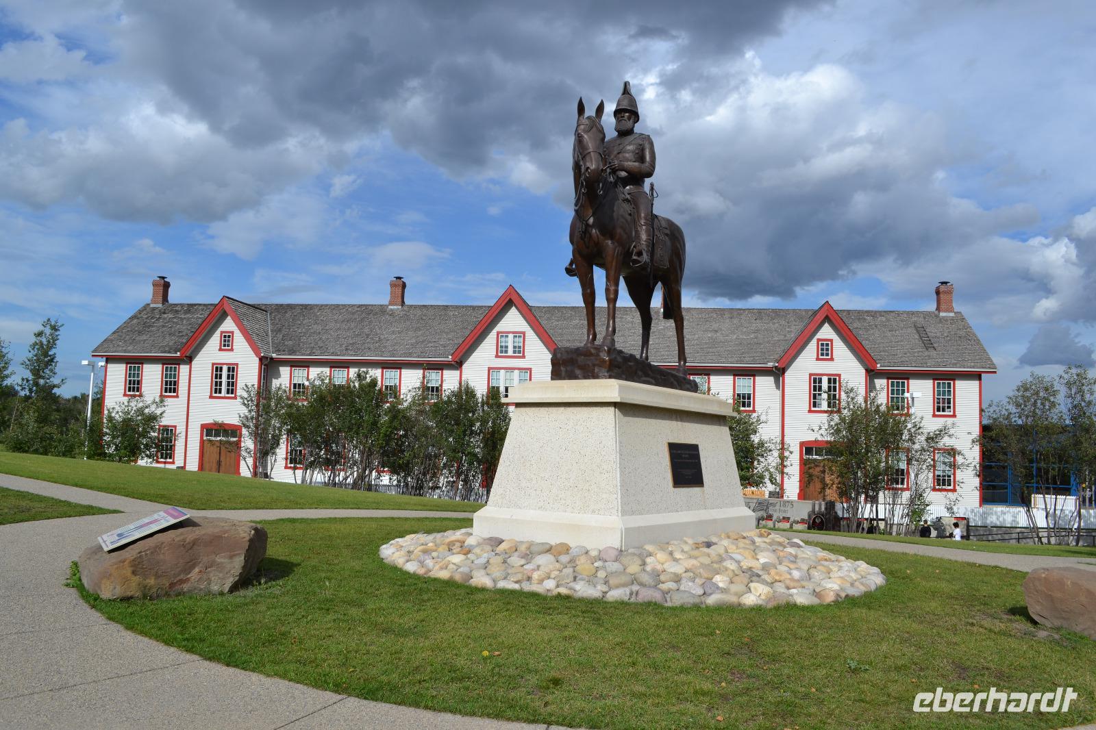 Ankunft in Calgary - Fort Calgary