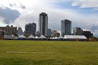 Ankunft in Calgary - Skyline