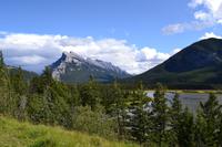Banff-Nationalpark - Fotostopp am Mt Rundle Viewpoint