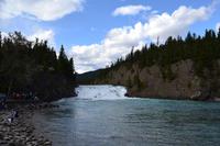 Banff-Nationalpark - Fotostopp an den Bow Falls