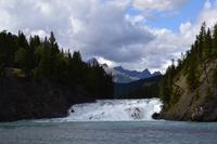 Banff-Nationalpark - Fotostopp an den Bow Falls