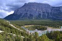 Banff-Nationalpark - Fotostopp an den Hoodoos