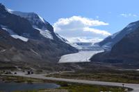 Von Banff nach Jasper - Am Athabasca Glacier