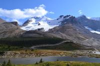 Von Banff nach Jasper - Am Athabasca Glacier