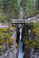 Erkundungen im Jasper-Nationalpark - Spaziergang durch den Maligne Canyon