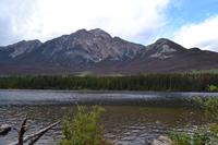 Erkundungen im Jasper-Nationalpark - Fotostopp am Pyramid Lake