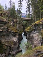 Erkundungen im Jasper-Nationalpark - Fotostopp an den Athabasca Falls