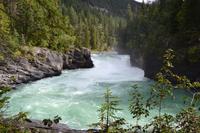 Auf dem Yellowhead Highway von Jasper nach Prince George - Abstecher zu den Overlander Falls