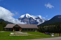 Auf dem Yellowhead Highway von Jasper nach Prince George - Mittagspause am Mount Robson