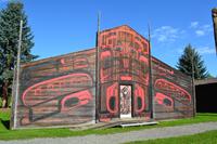 Auf dem Weg nach Alaska - Besuch des Ksan Indian Village