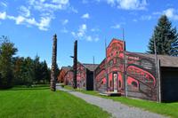 Auf dem Weg nach Alaska - Besuch des Ksan Indian Village