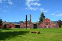 Auf dem Weg nach Alaska - Besuch des Ksan Indian Village