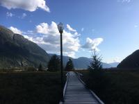 Auf dem Weg nach Alaska - Abendspaziergang durch Stewart