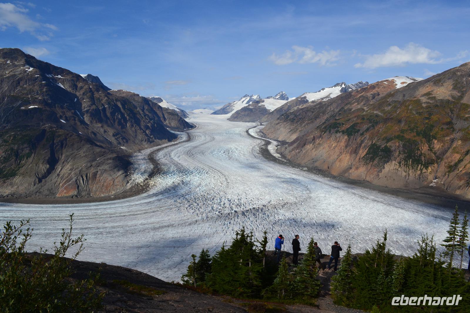 Fahrt zum Salmon Glacier