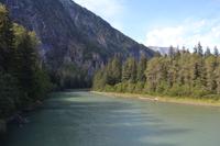 Fahrt nach Prince Rupert - Am Skeena River