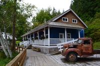Von Port Hardy nach Victoria - Fotostopp in der Telegraph Cove