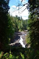 Von Port Hardy nach Victoria - Mittagspause im Elk Falls Provincial Park