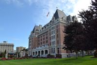 Spaziergang durch Victoria - Fairmont Hotel