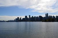 Stadtrundfahrt Vancouver - Skyline vom Stanley Park aus gesehen
