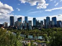 Ankunft in Calgary