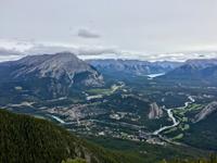 Banff von oben