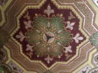 Handgedruckte Tapete