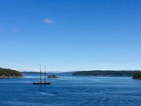 zwischen Vancouver Island und Vancouver