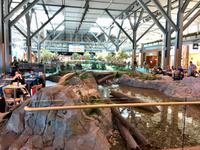 Die Abflughalle Vancouver