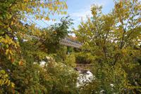 Hängebrücke Montmorency Wasserfall