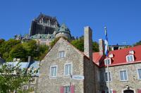 Fairmont Le Chateau Frontenac von der Unterstadt aus