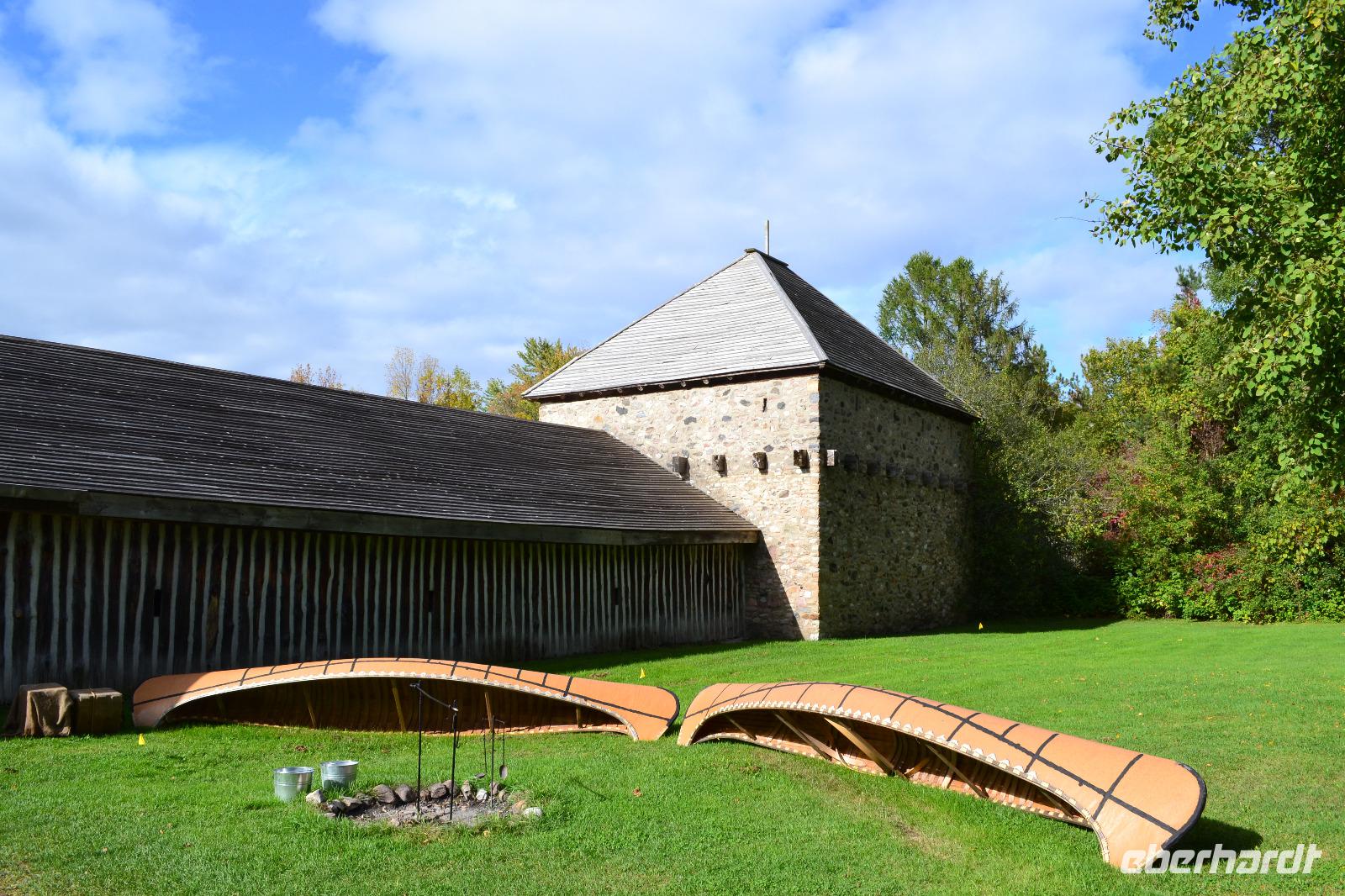 Fahrt in den Norden - Besichtigung von Sainte-Marie among the Hurons