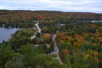 Blick vom Aussichtsturm auf Dorset