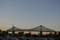 Ankunft in Montréal - Pont Jacques Cartier
