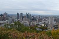 Stadtrundfahrt in Montreal - Spaziergang zum Aussichtspunkt auf dem Mont Royal